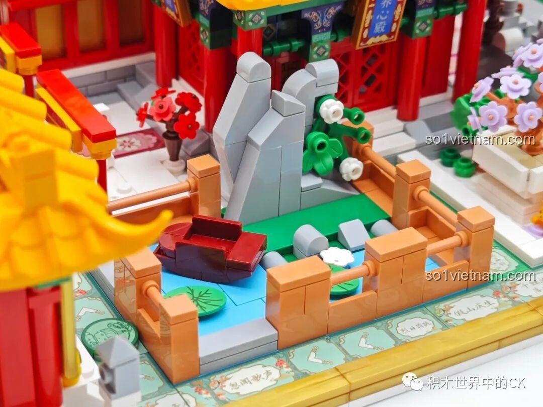 Cận cảnh cổng phụ thứ hai của bộ lắp ghép Board Game Chân Hoàn Truyện: Xuất Phát Nương Nương.