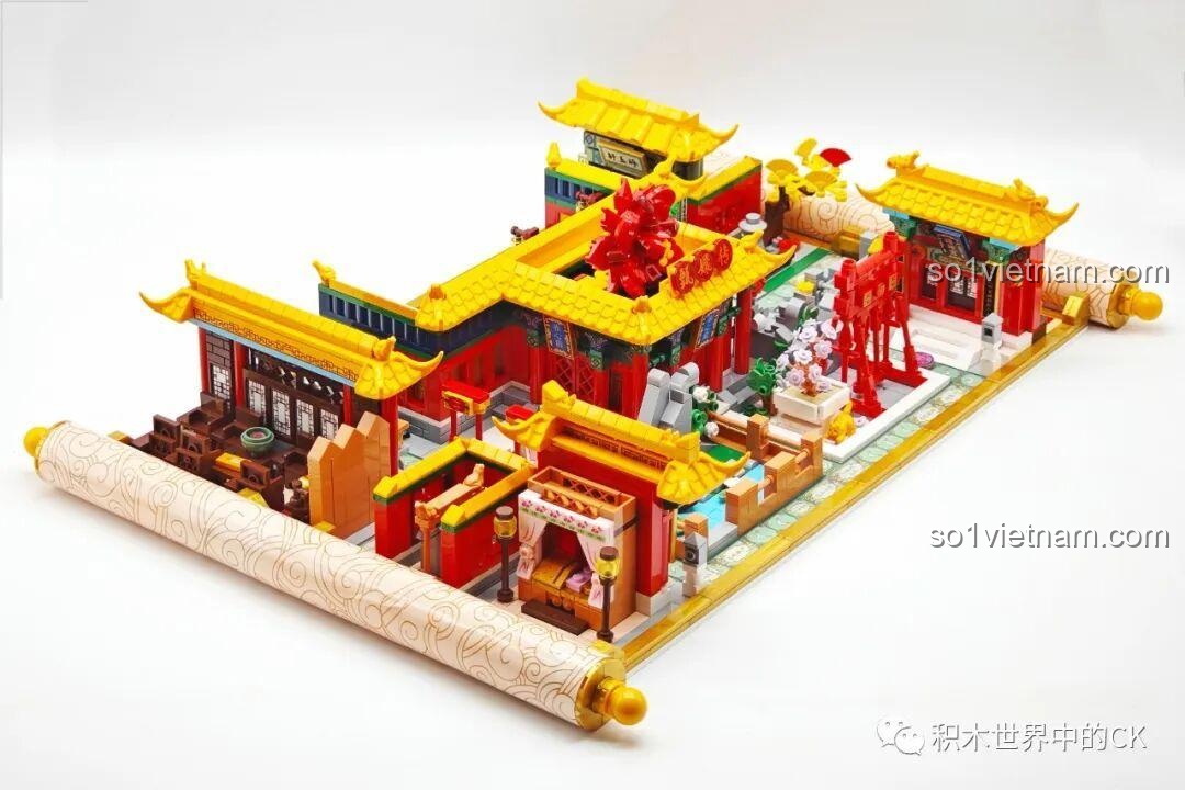 Cận cảnh nội thất thứ hai của bộ đồ chơi Wekki 518001.