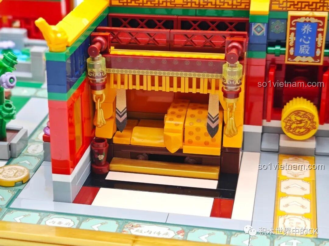 Cận cảnh nội thất thứ ba của bộ lắp ghép Board Game Chân Hoàn Truyện: Xuất Phát Nương Nương.