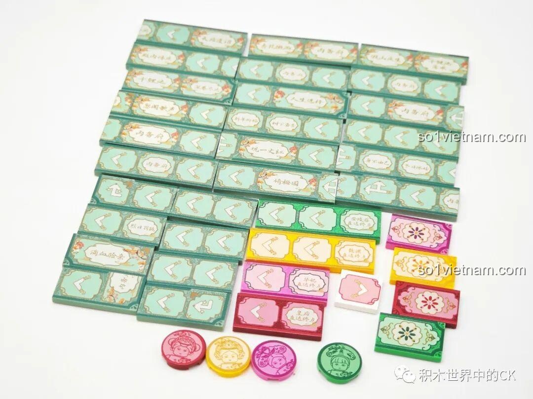 Góc nhìn chéo thứ hai của bộ lắp ghép Board Game Chân Hoàn Truyện: Xuất Phát Nương Nương.