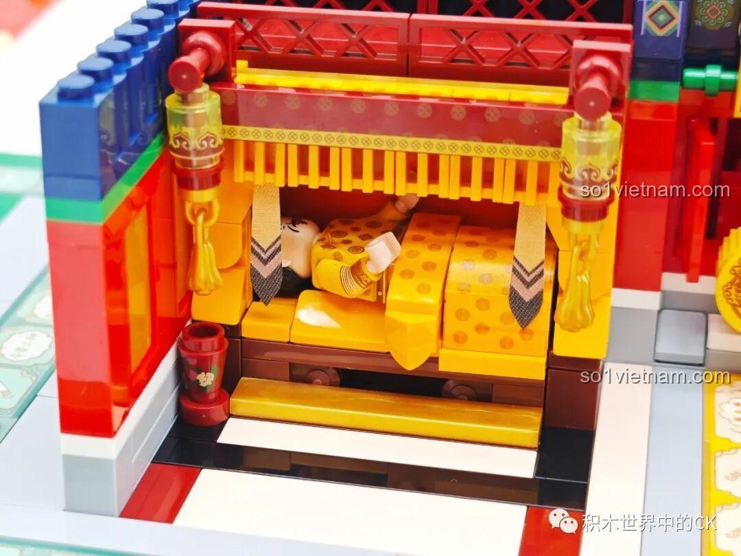 Góc nhìn chéo thứ ba của bộ lắp ghép xếp hình Chân Hoàn Truyện cho bé gái 12+.