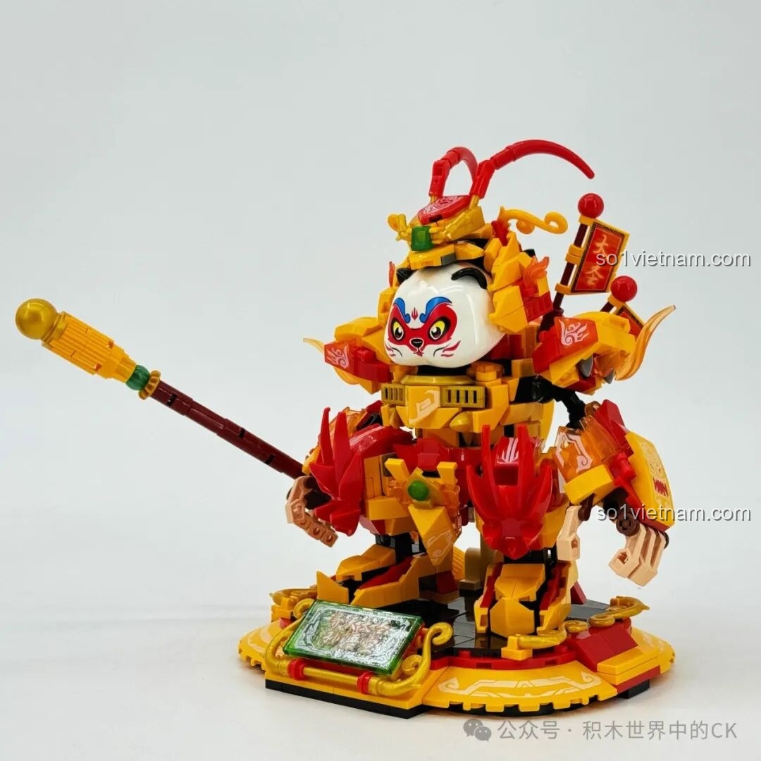 Đôi chân robot gấu trúc ZHEGAO Tôn Ngộ Không