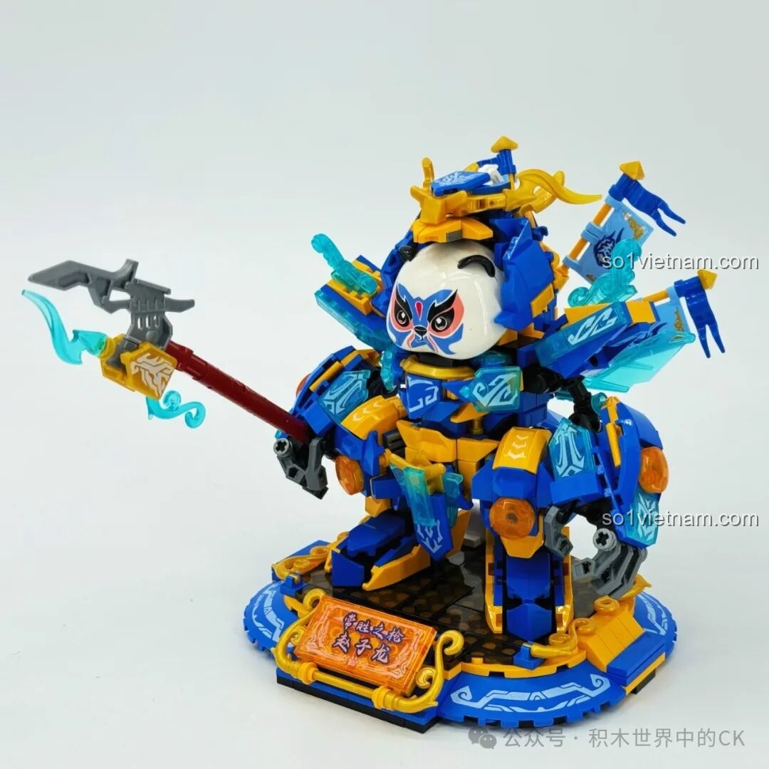 Thân dưới robot gấu trúc ZHEGAO Triệu Vân