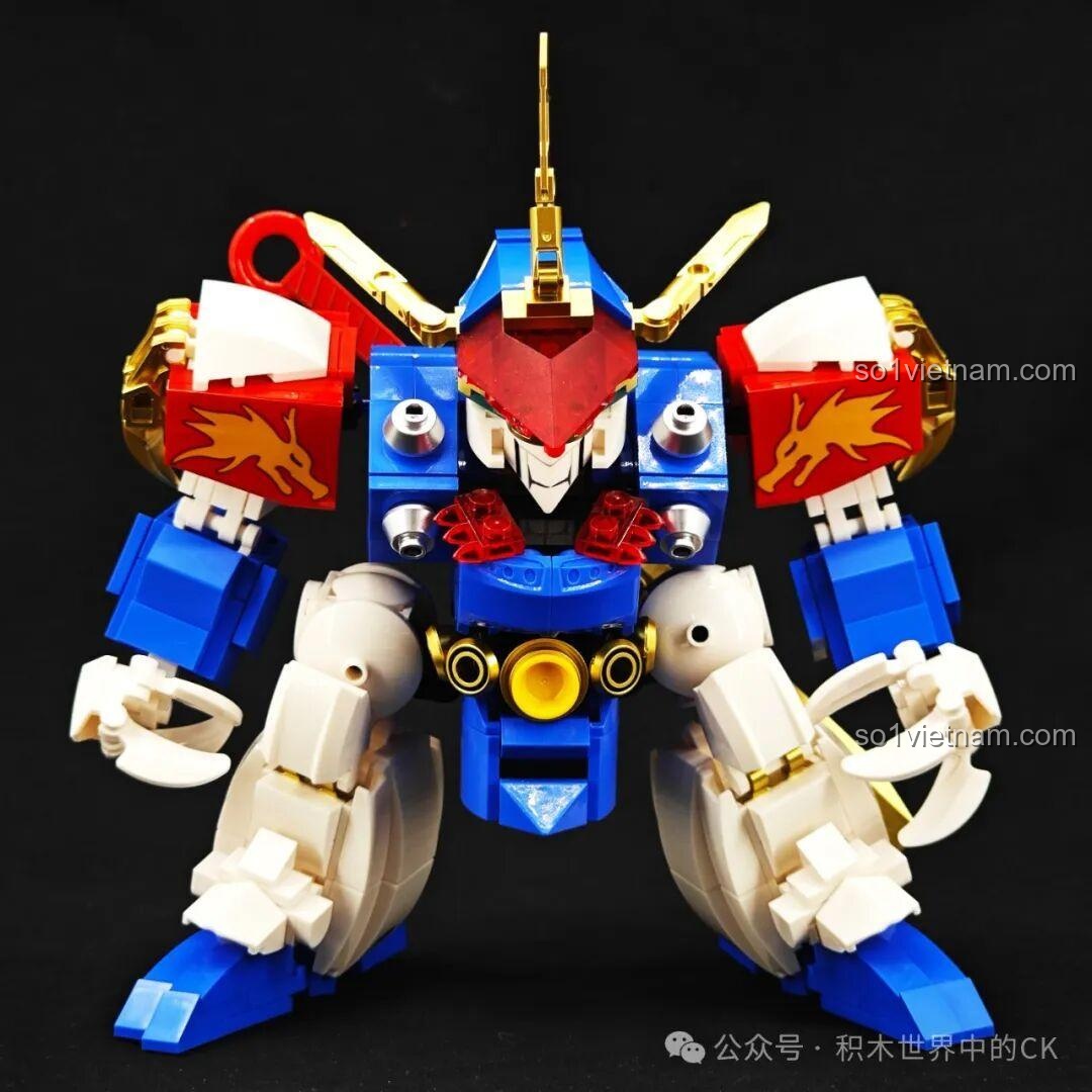 Chi tiết chân của Robot Rồng Thần RyuJinMaru JIESTAR 58205