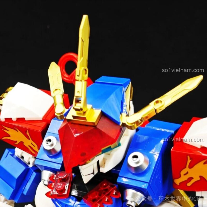 Chi tiết vai của Robot Rồng Thần RyuJinMaru JIESTAR 58205