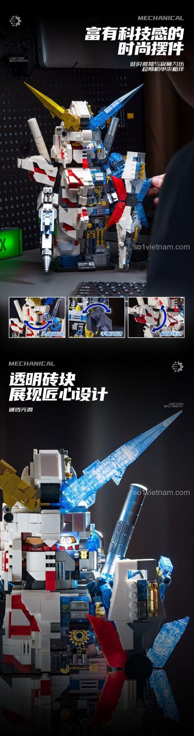 Mô tả kỹ thuật Robot Unicorn Machinery KuMeiGao 24012