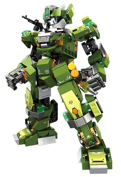 SEMBO 106065 Robot chiến đấu 99A BB - Bộ lắp ghép 543 mảnh cho bé trai 6 tuổi