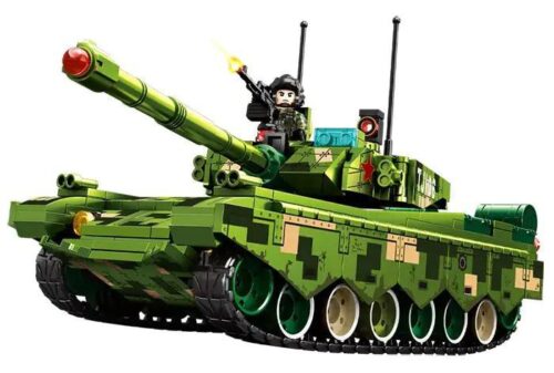 SEMBO 203167 Xe tăng chiến đấu chủ lực ZTZ-99A bộ đồ chơi lắp ghép 627 mảnh ghép cho bé trai 6 tuổi