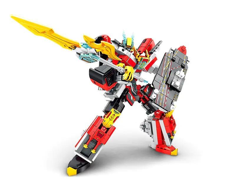 SEMBO 208031 Robot chiến đấu "Kình Ngư" lắp ráp 4 kiểu