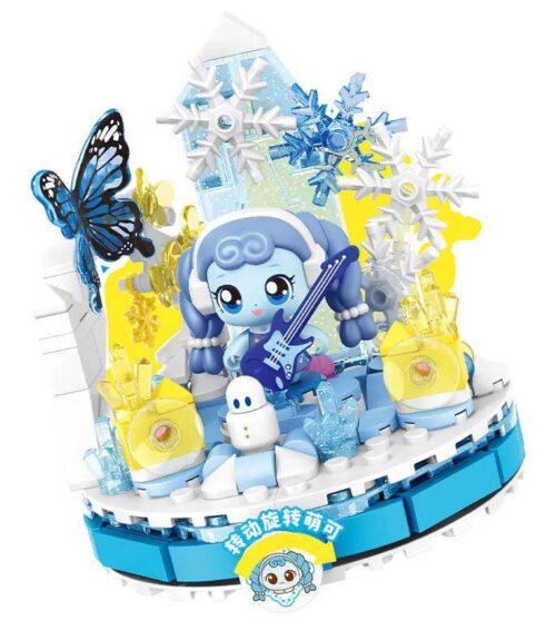 SEMBO 616221 Mô Hình "Lưu Quang" Sân Khấu Xoay Đèn LED Cho Bé Gái 6 Tuổi