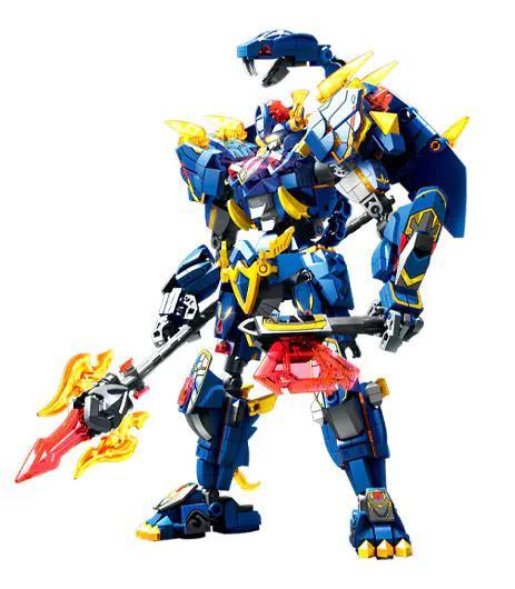 Bộ lắp ghép SEMBO 103333 Thiết Giáp Cơ Khí Huyền Vũ Ma Khải, robot chiến đấu dũng mãnh, khớp nối linh hoạt, giá tốt cho bé trai 6 tuổi.