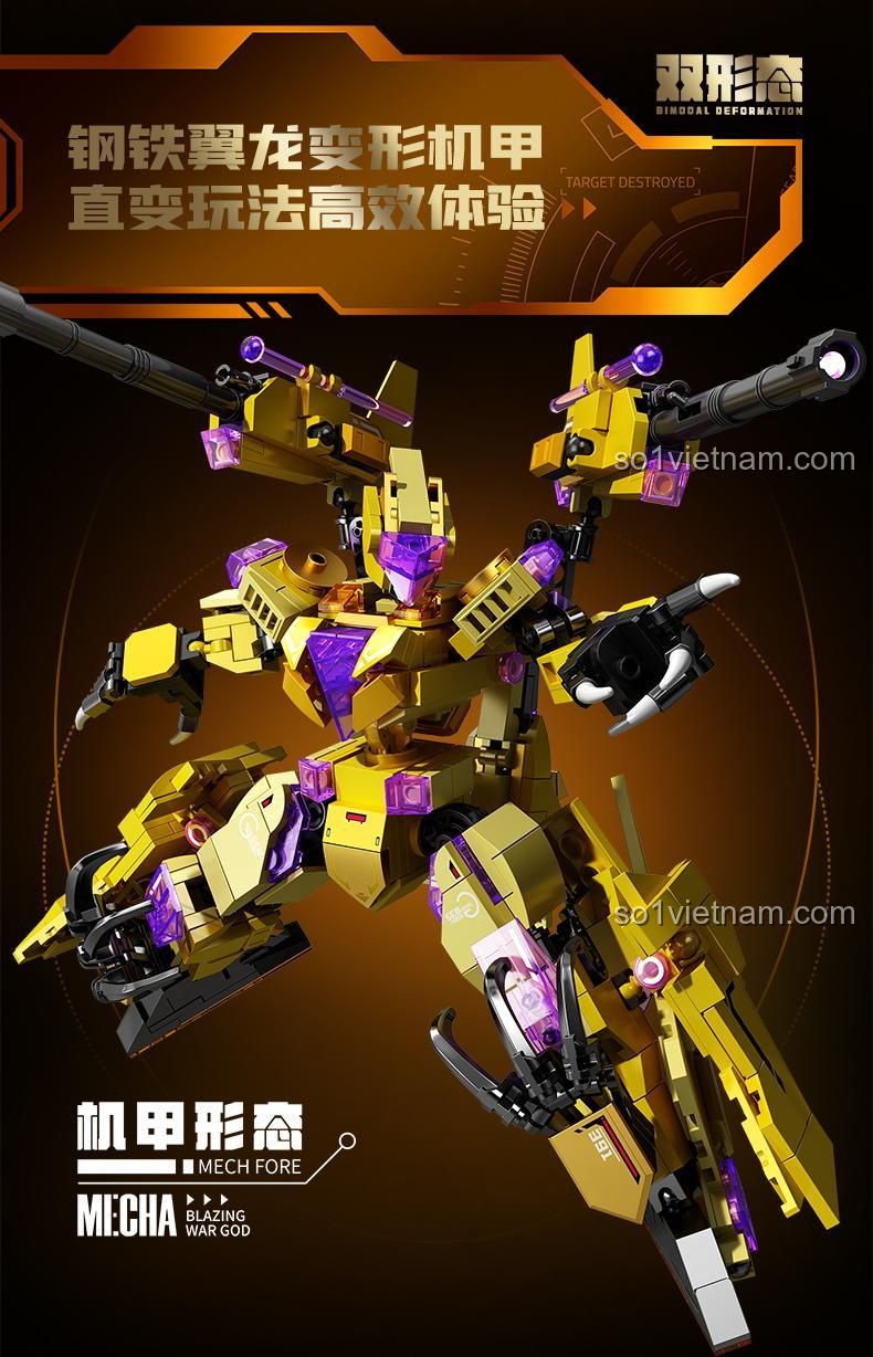 SEMBO 103391 Mô hình robot dạng bay