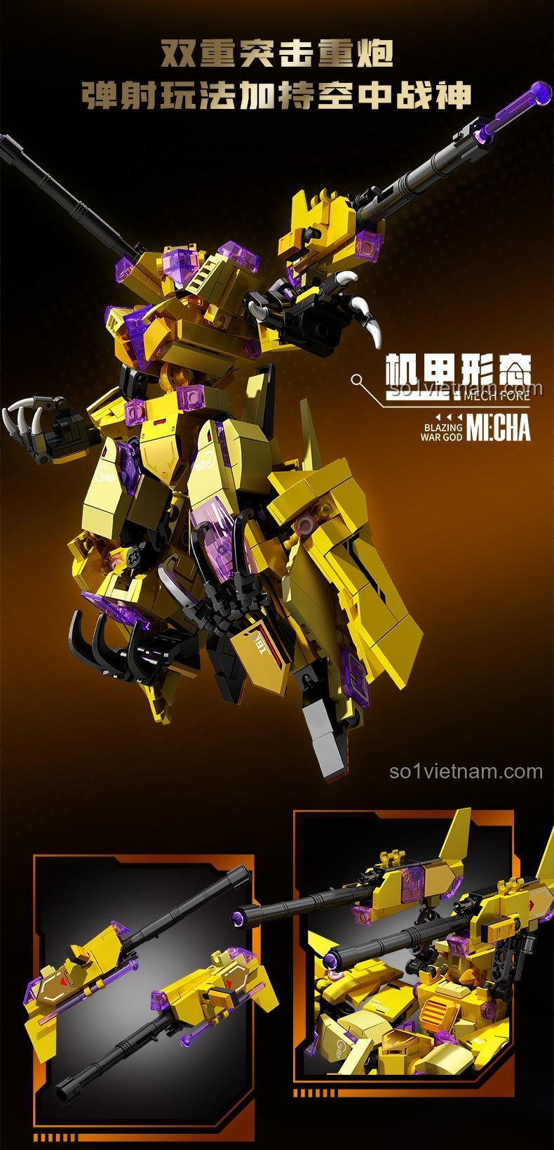 SEMBO 103391 Mô hình robot với các khớp nối linh hoạt