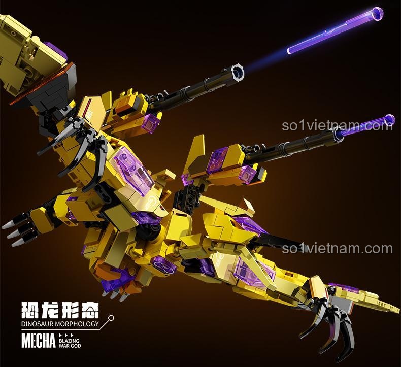 SEMBO 103391 Mô hình robot với súng kép