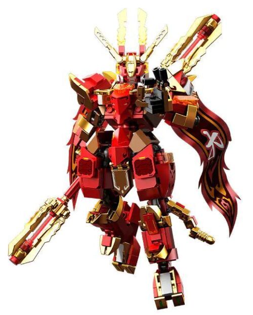 Bộ lắp ghép SEMBO 106073 Robot Tôn Ngộ Không BB Chiến Binh Vua Chiến Đấu, đồ chơi lắp ráp cho bé trai 6 tuổi giá tốt, khớp cử động linh hoạt.