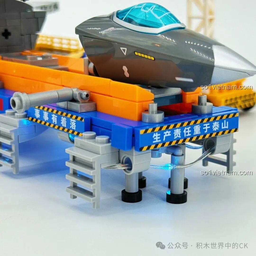 Xe đẩy cảnh báo 