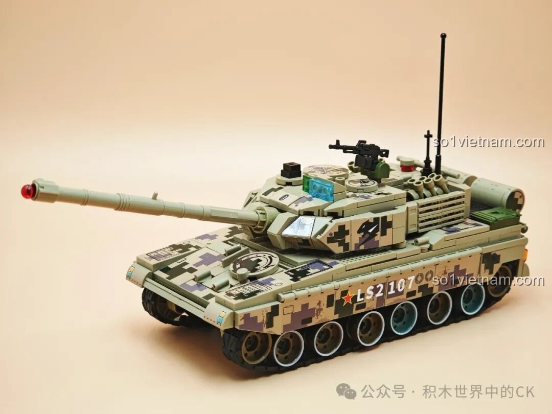 Xe tăng ZTQ-15 từ góc nhìn khác