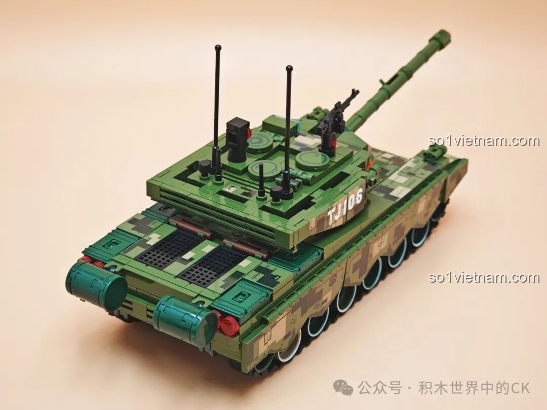 Xe tăng ZTQ-15 hoàn thiện từ bộ lắp ráp SEMBO 203164