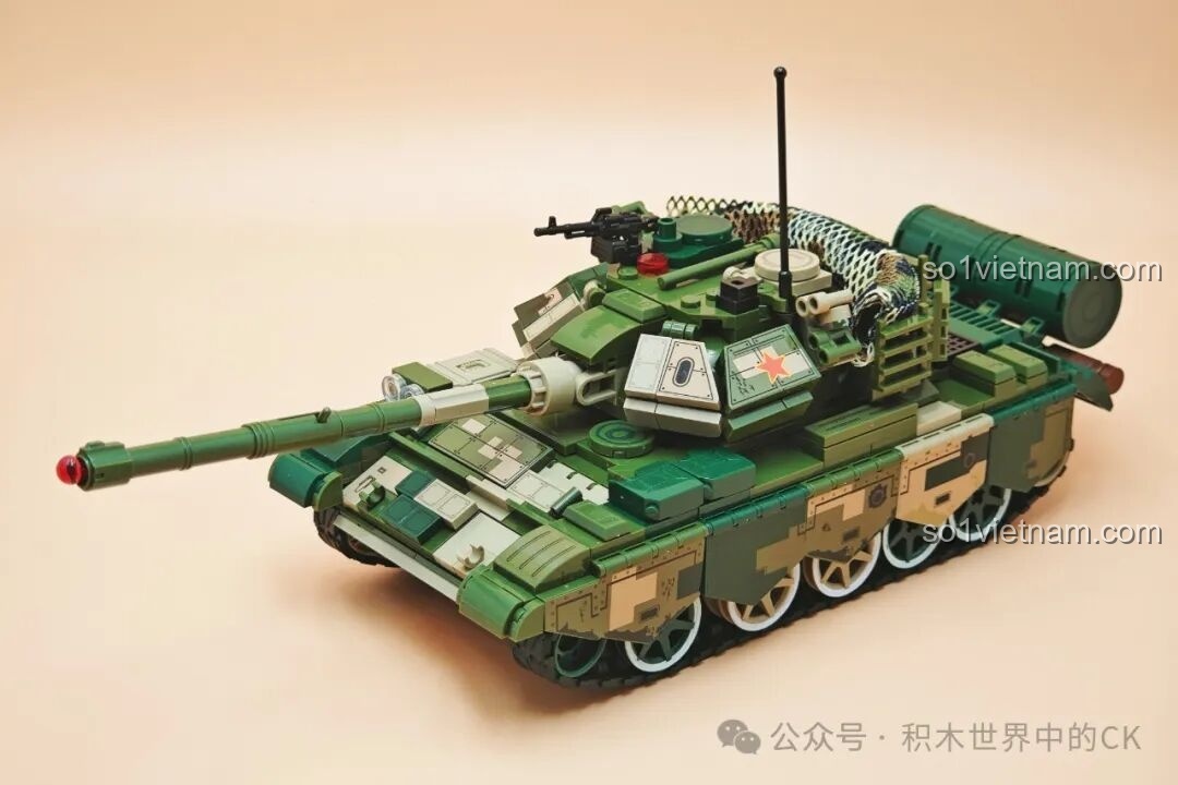 Chi tiết xe tăng ZTZ-59D