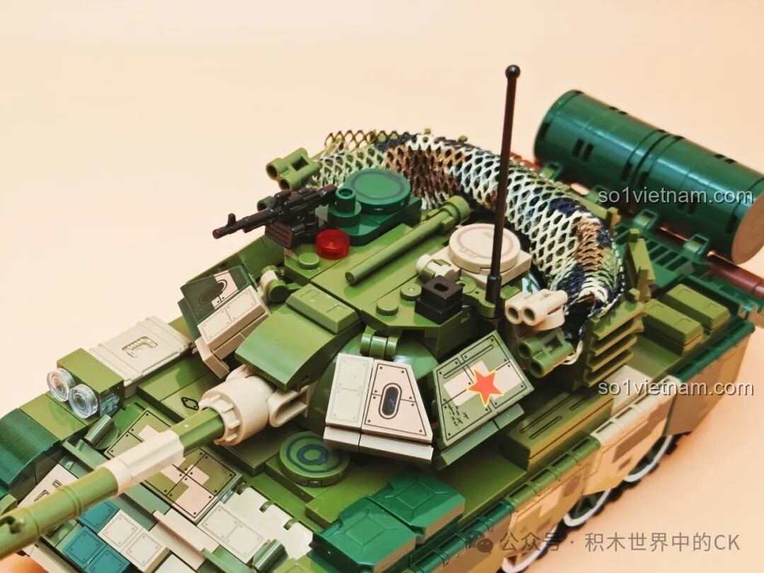 Xe tăng ZTZ-59D với pháo chính