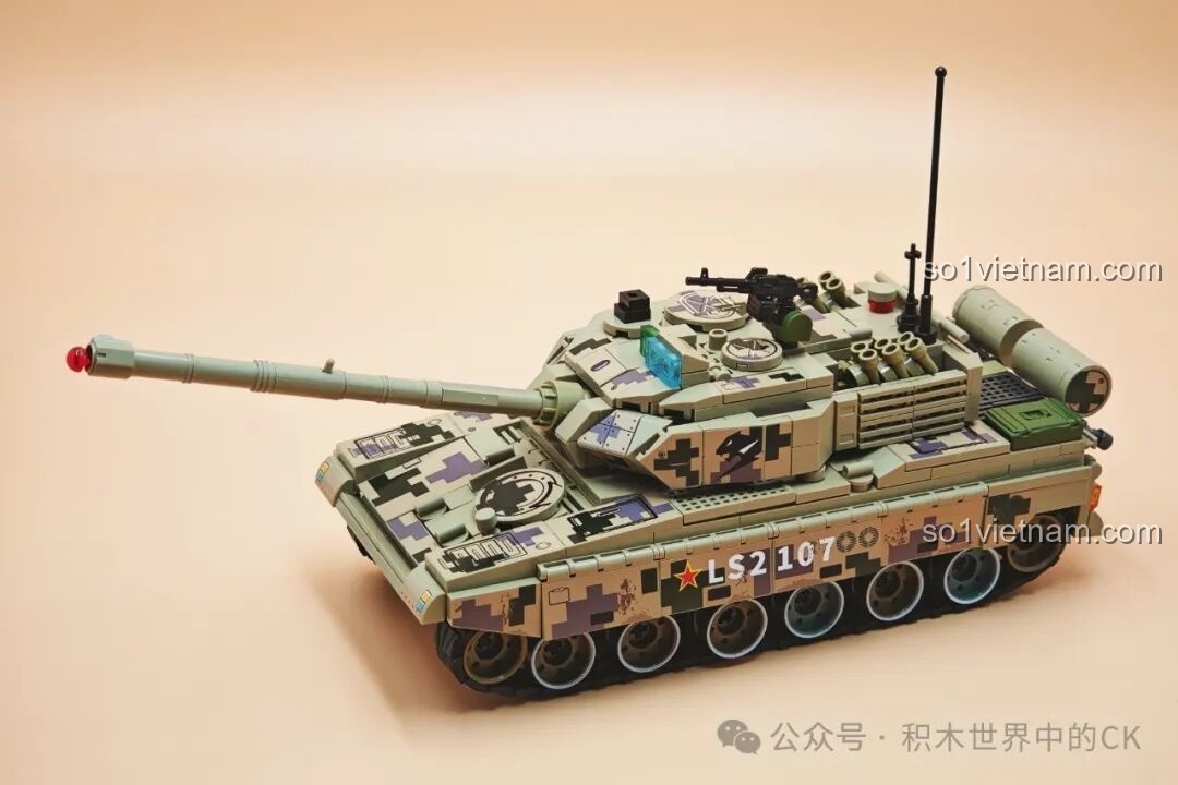 Xe tăng ZTZ-99A hoàn thiện từ bộ lắp ráp SEMBO 203164