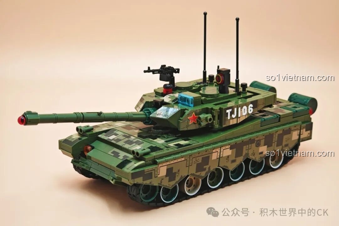 Xe tăng ZTZ-99A với thiết kế chi tiết