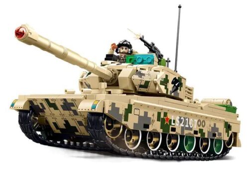 SEMBO 203165 ZTQ-15式轻型坦克 Xe tăng hạng nhẹ bộ đồ chơi lắp ghép 648 mảnh