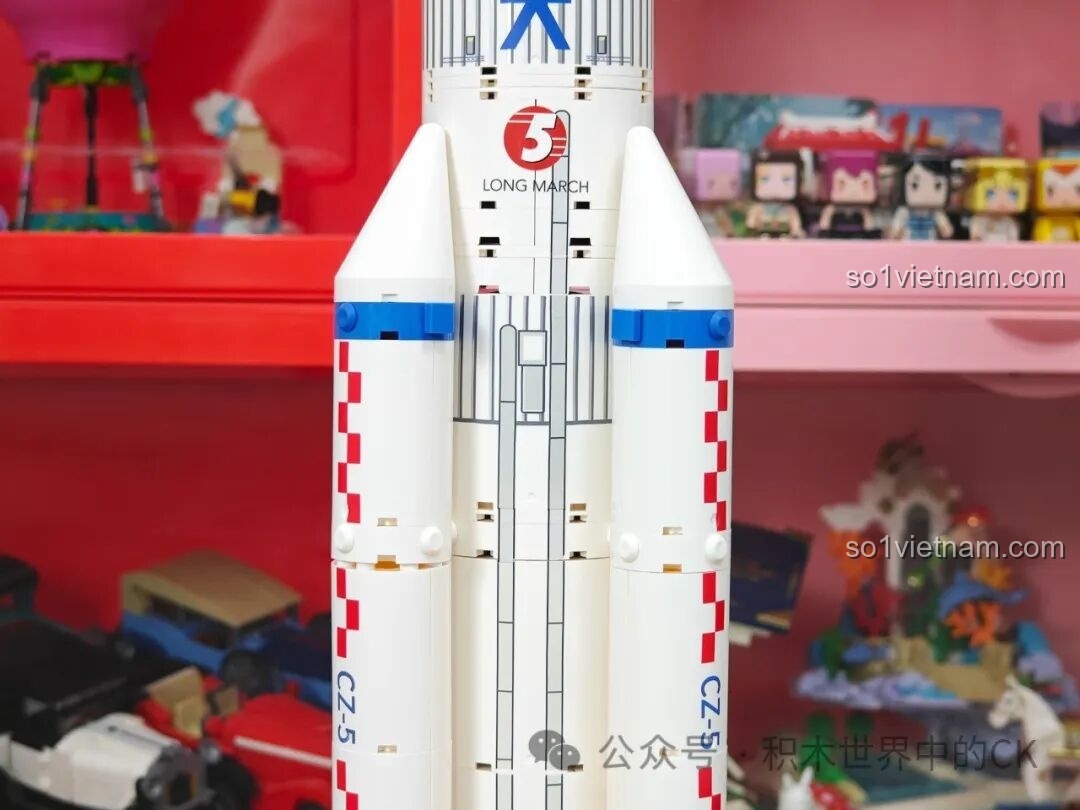 Chi tiết tên lửa đẩy phụ của Sembo 203365 Tên lửa Vận tải Trường Chinh 5, thiết kế tỉ mỉ và chắc chắn
