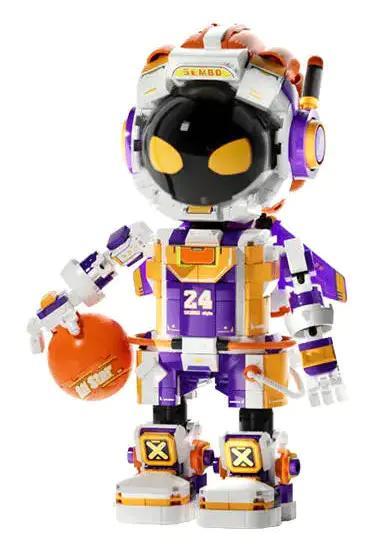 Bộ lắp ghép Sembo 203402 Robot Phi Hành Gia Bóng Rổ Kobe, mô hình robot dunk rổ không gian chất lượng cao cho bé trai 6 tuổi, giá tốt.