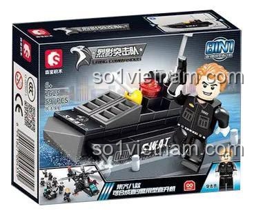 SEMBO 2625 Trực thăng Cảnh sát SWAT