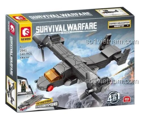 SEMBO 2941 Hộp đựng Tàu sân bay Nimitz-class