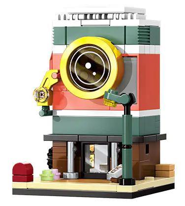 SEMBO 601549 Tiệm Chụp Ảnh bộ lắp ghép 148 mảnh, mô hình kiến trúc độc đáo, đồ chơi xây dựng cho bé 6 tuổi