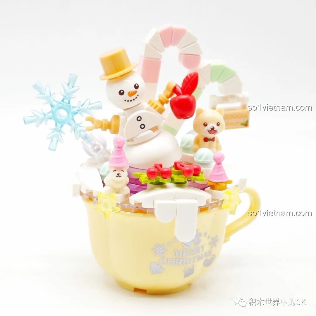 Chi tiết mô hình Người tuyết Giáng sinh SEMBO 605031