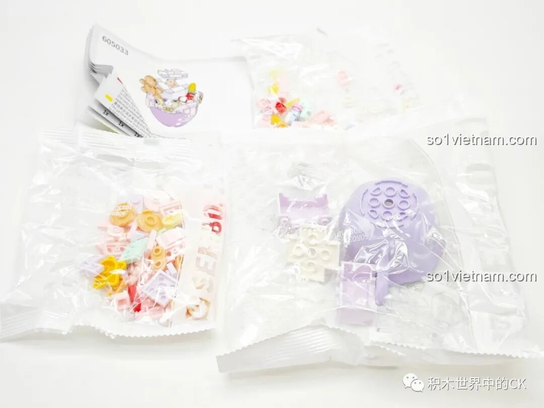 Chi tiết chú gấu teddy trong hộp quà SEMBO 605033