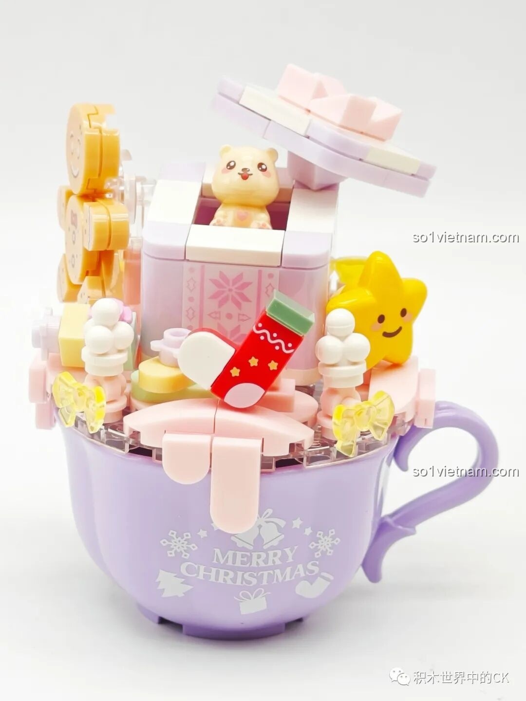 Chi tiết bánh gừng và tất Giáng sinh trong SEMBO 605033