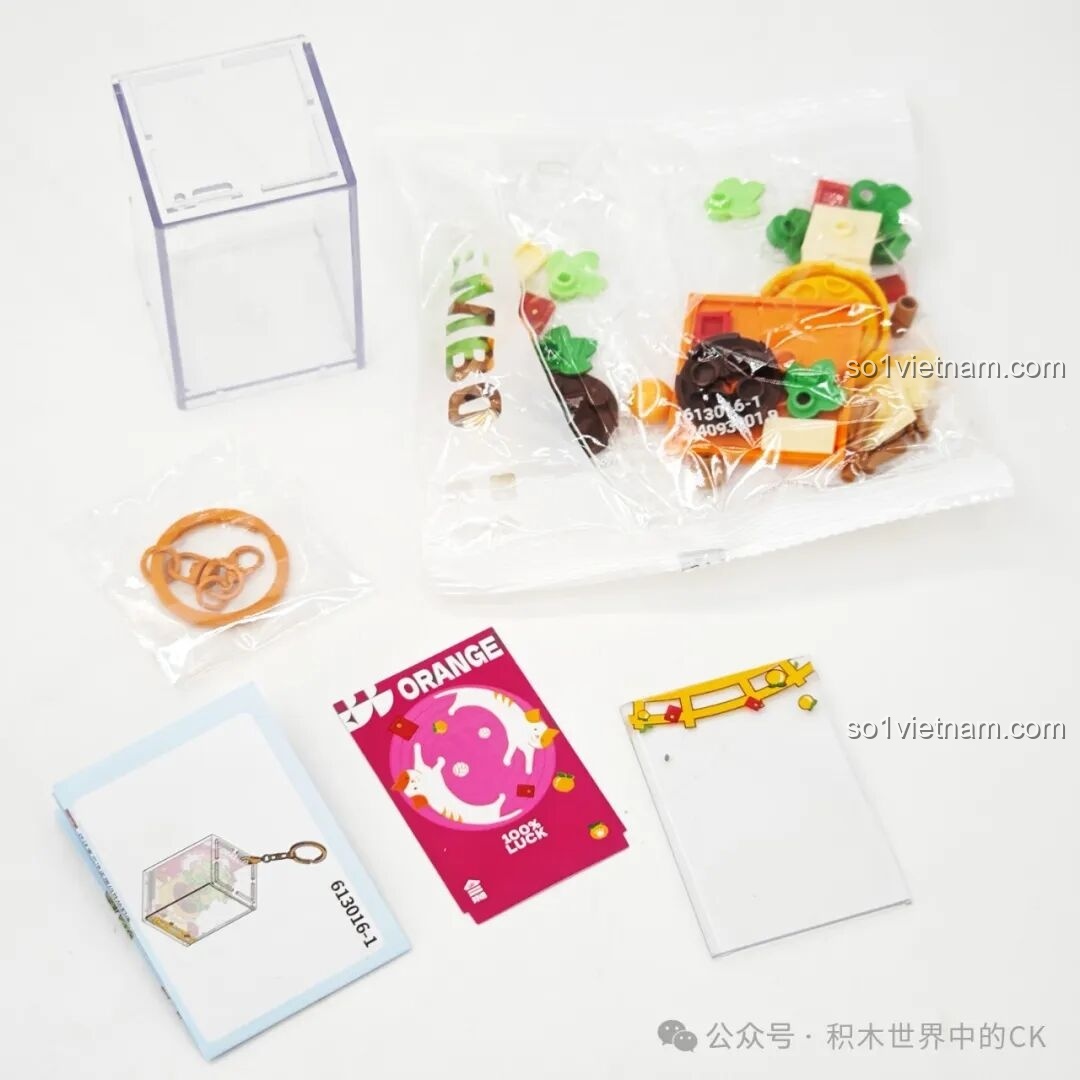 Mô hình Lễ Hội Múa Lân SEMBO 605043 với chi tiết cờ