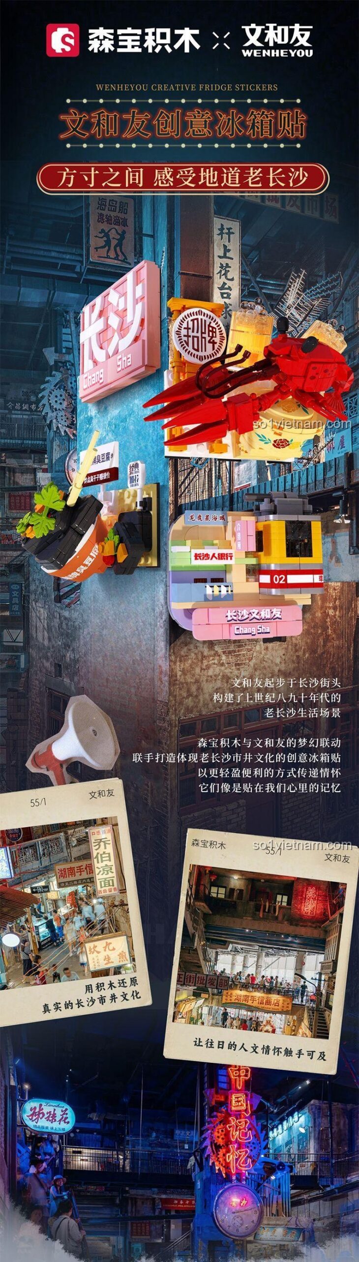 Chi tiết bộ lắp ghép Tủ lạnh văn hóa Changsha SEMBO 608063