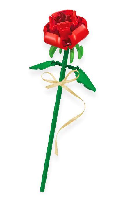 Bộ lắp ghép SEMBO 611005 Hoa Hồng Xếp Hình Vẻ Đẹp Vĩnh Cửu, món quà tinh tế cho bé gái 6 tuổi, giá tốt