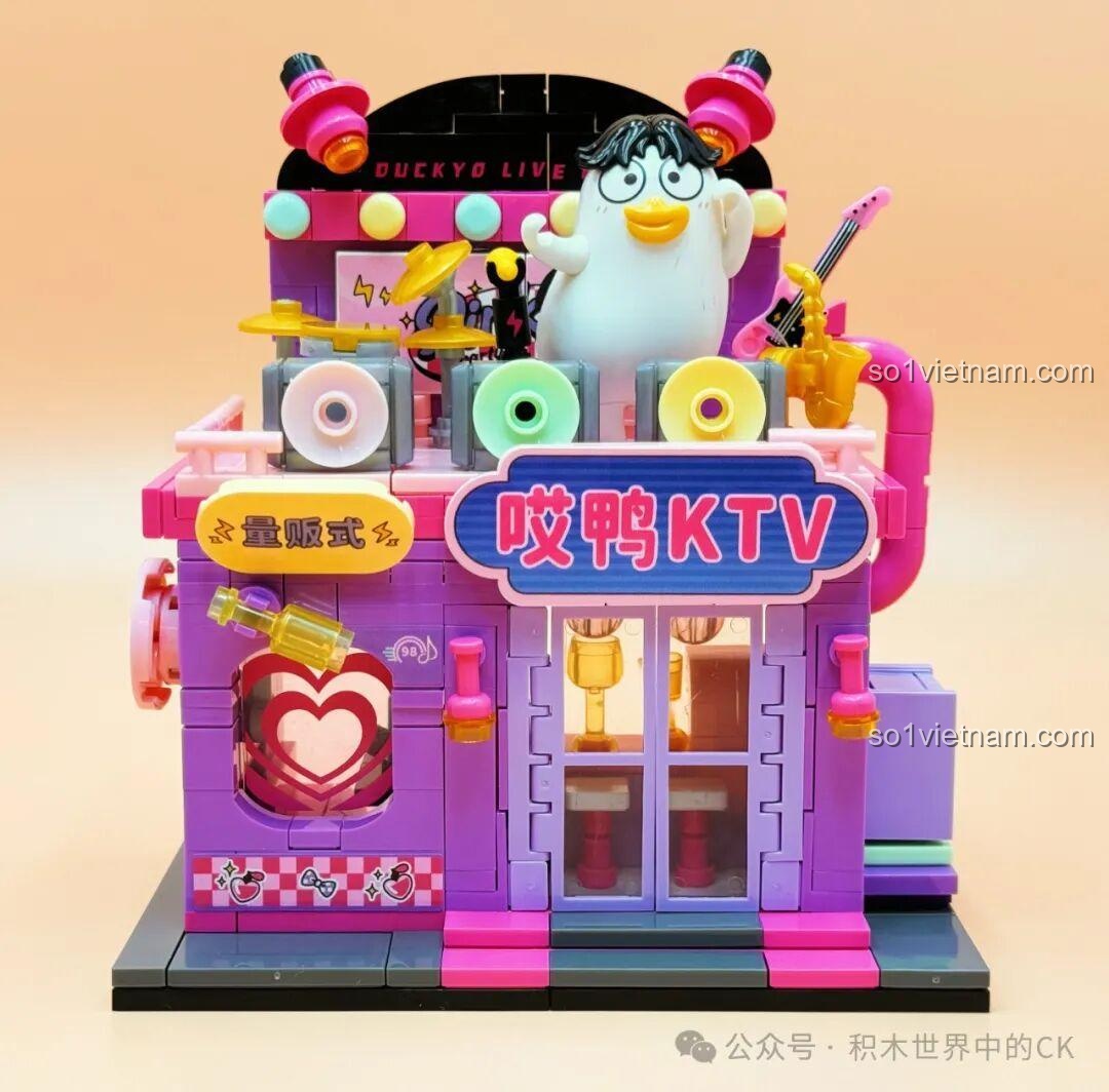 Sách hướng dẫn lắp ráp bộ Sembo 612022 Cửa Hàng Tiện Lợi, hình ảnh rõ ràng, dễ hiểu, đồ chơi giáo dục cho trẻ 6+