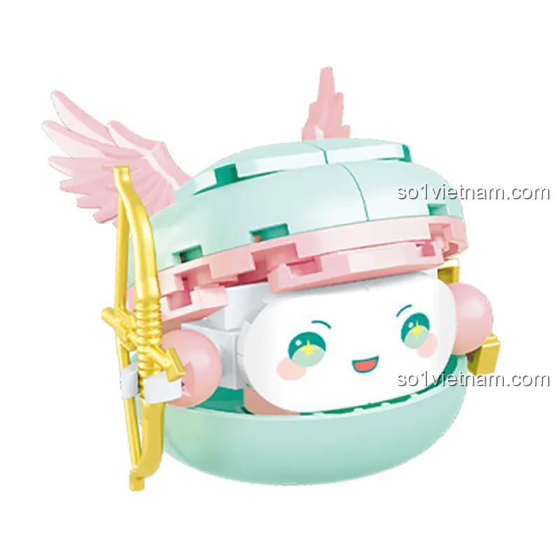 Mô hình Xạ Thủ Kaka SEMBO 615050, bộ lắp ghép 52 mảnh, màu sắc pastel, chi tiết tinh xảo, đồ chơi xếp hình giá rẻ cho bé gái