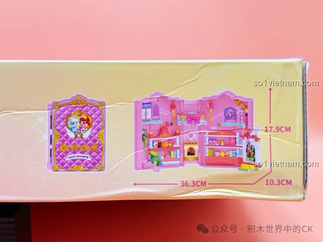 Kích thước của hộp bộ lắp ghép SEMBO 616222 