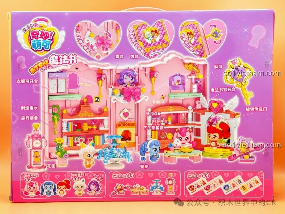 Bên trong hộp bộ lắp ghép SEMBO 616222 