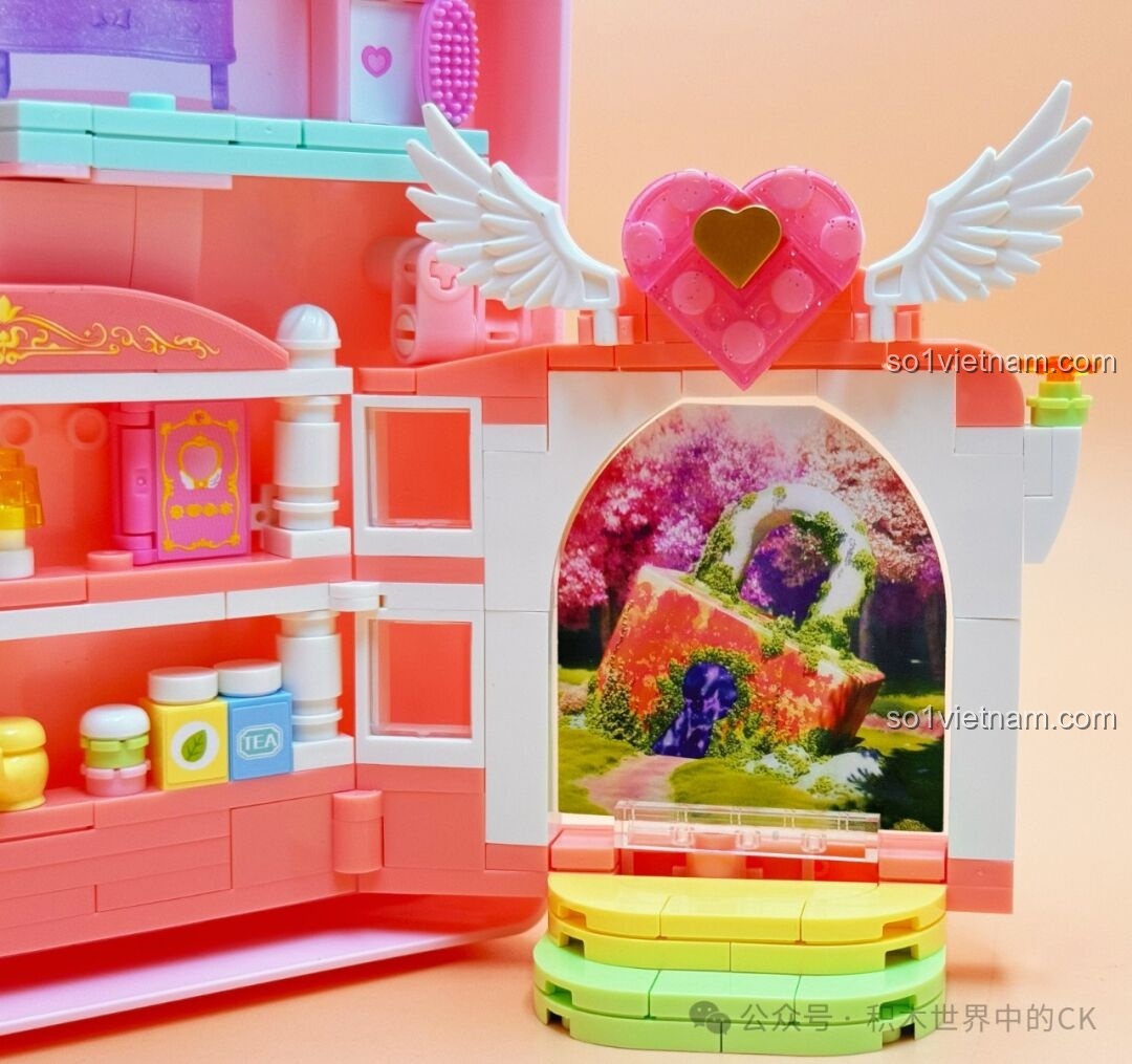 Chi tiết bên trong bộ lắp ghép SEMBO 616222 