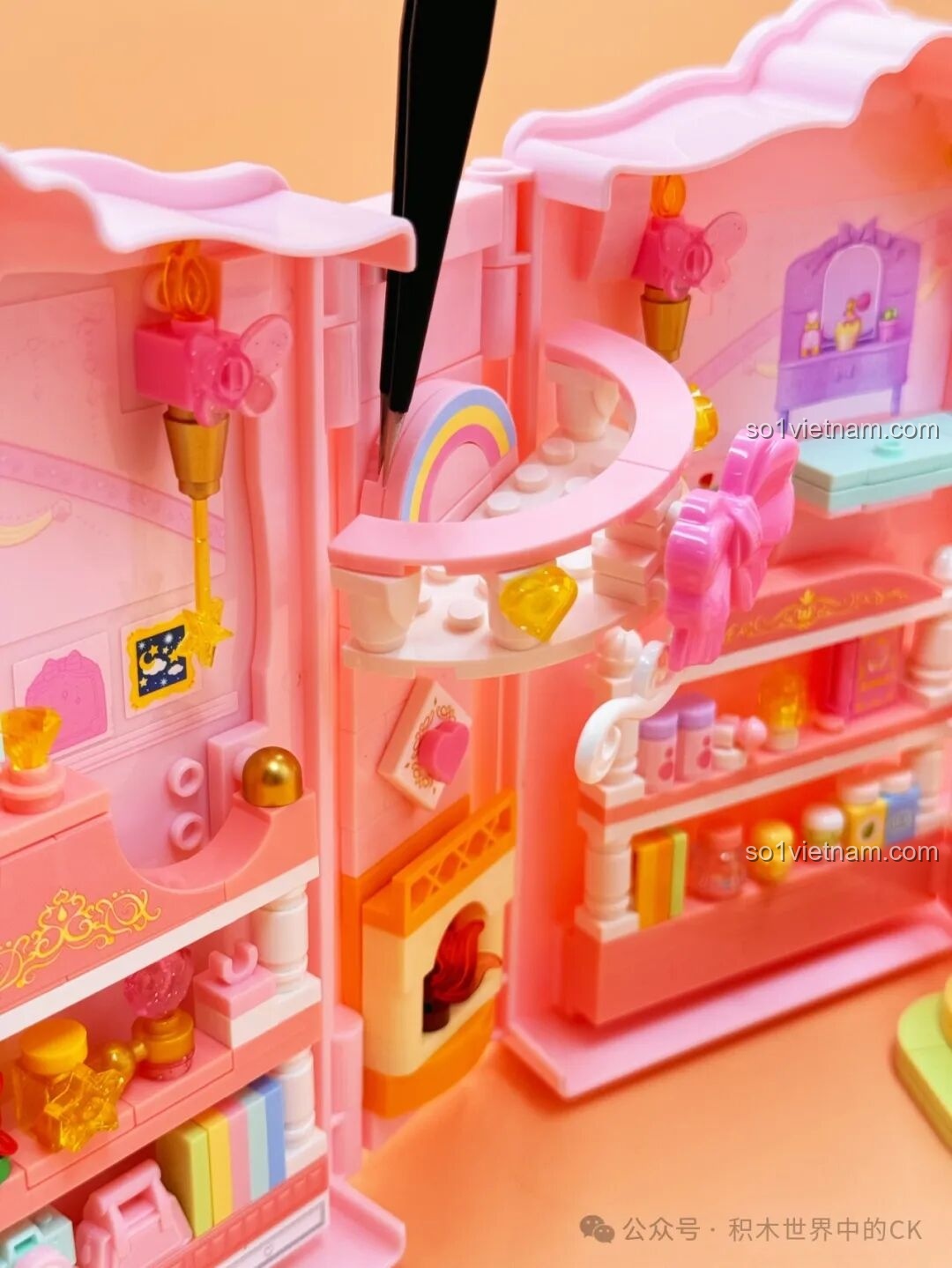 Chi tiết bên trong bộ lắp ghép SEMBO 616222 