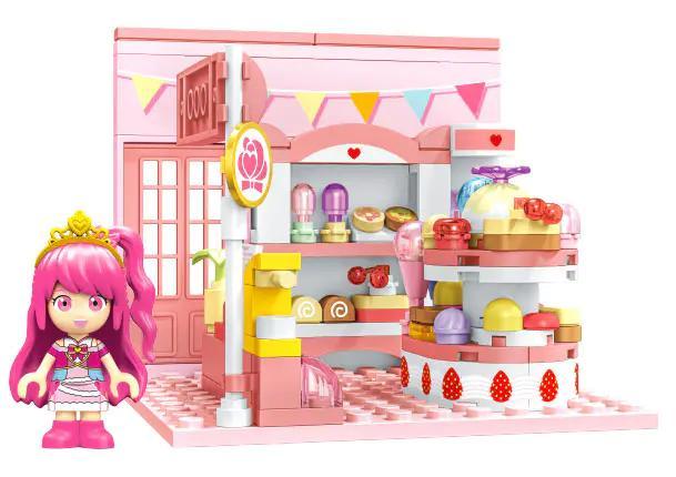 Bộ đồ chơi Cửa hàng bánh ngọt của Lemei, thiết kế hồng dễ thương cho bé gái 6 tuổi, giá tốt.
