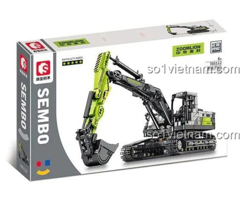 SEMBO 705112 Máy xúc lốp Zoomlion - Hộp sản phẩm