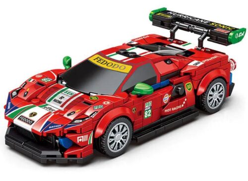 SEMBO 714018 Siêu Xe Đua Ferrari BK.8 - Bộ đồ chơi xe đua tốc độ cao cho bé trai 6 tuổi