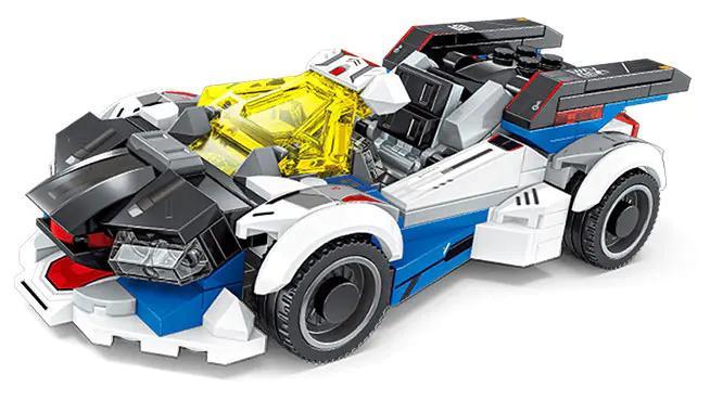 SEMBO 714308 Xe Tự Do Chiến Đấu bộ lắp ghép 258 mảnh, đồ chơi mô hình xe đua thể thao cho bé trai 6 tuổi, thiết kế khí động học, tốc độ bứt phá, giá tốt