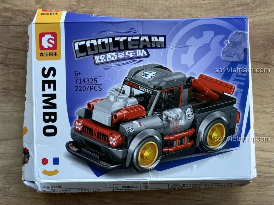 Các chi tiết đúc riêng của SEMBO 714325 tạo nên vẻ độc đáo