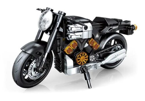 bộ lắp ghép Xe Mô Tô Yamaha V-MAX Sembo 714537, đồ chơi mô hình Sembo giá tốt cho bé trai 6 tuổi, tái hiện tốc độ đỉnh cao